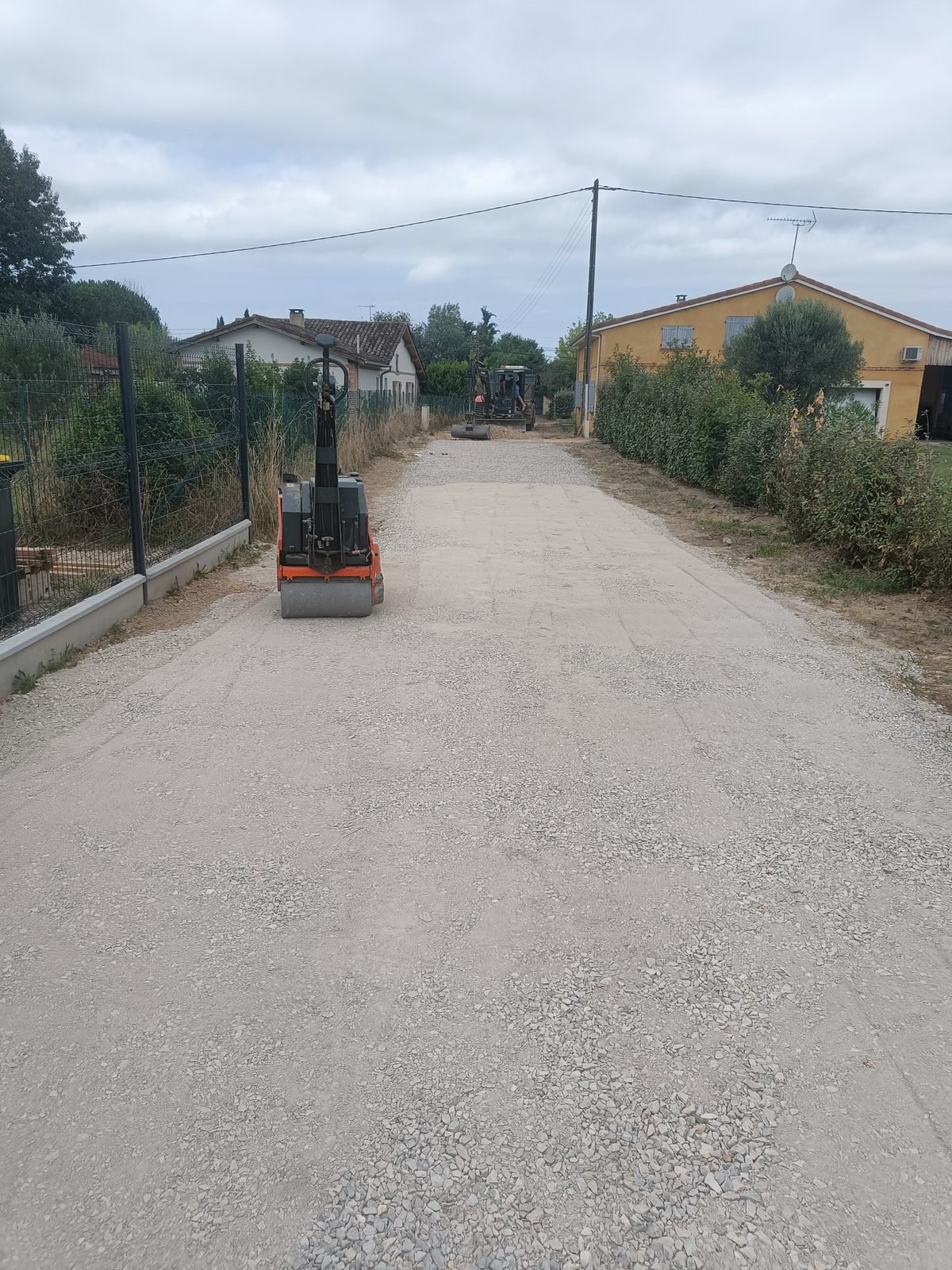 Chantier de terrassement et VRD OCCIMAITRISE en Occitanie